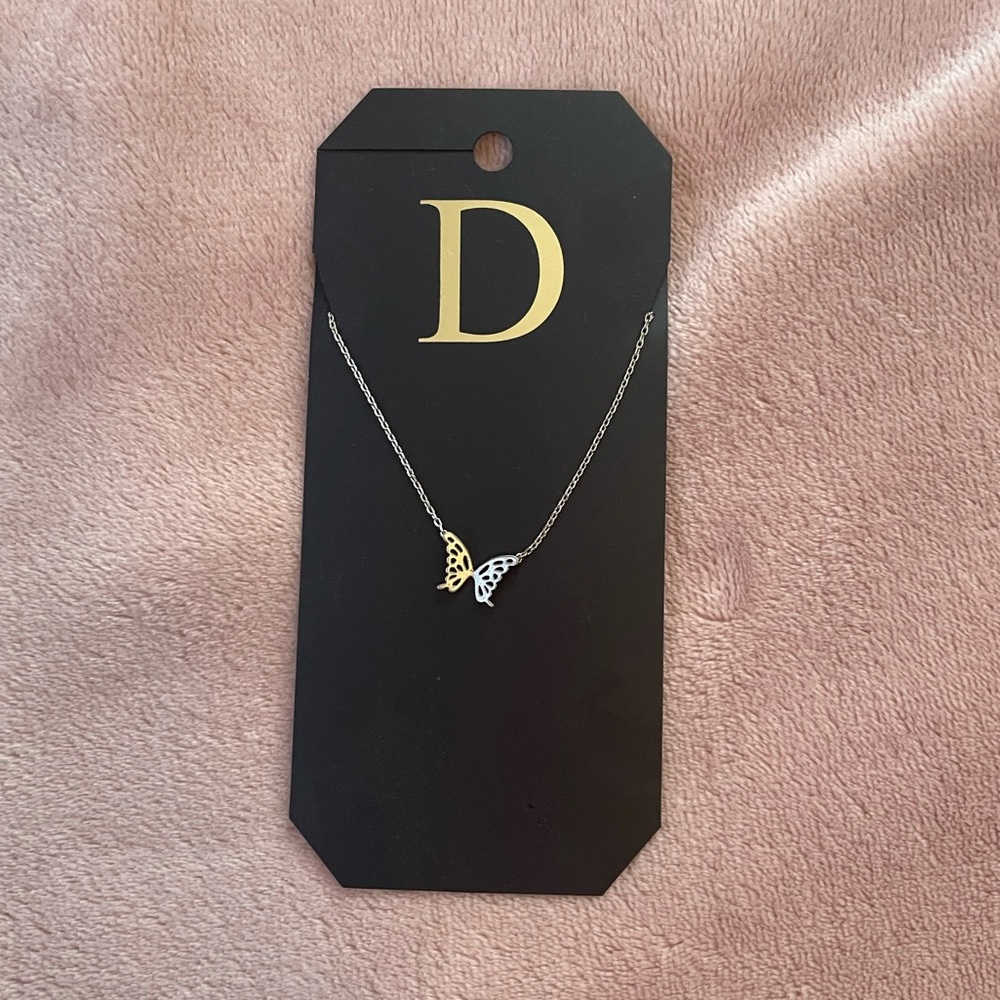 Brand New Butterfly Necklace